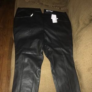 Feaux  leather pants XL